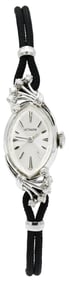 LeCoultre 14K White Gold & Diamond Wristwatch