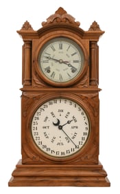 Horatio Yeates Weather Station Clock with Barometer & Thermometer, Dublin, Ireland