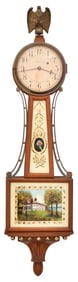 Waltham Presentation Banjo Clock