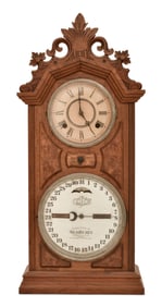 Ithaca Calendar Clock Co. "No. 8 Shelf Library" Clock