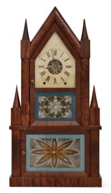 Birge & Fuller Detached Fusee Double Steeple Clock