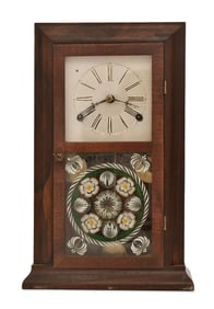 Smith & Goodrich Reverse Ogee 30-Hour Fusee Mantel Clock