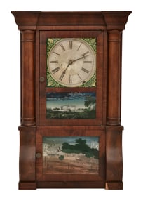 E.O. Goodwin Miniature Sleigh Front Shelf Clock