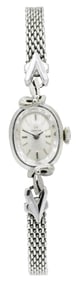 Omega 14K White Gold Wristwatch