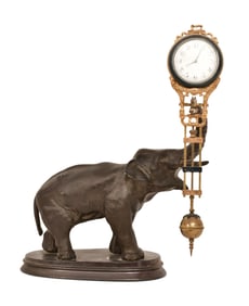 Junghans "Elephant" Swinger Clock, Germany