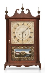 Eli Terry & Sons Pillar & Scroll Shelf Clock