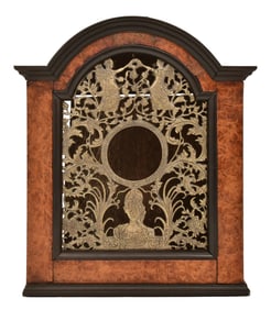 Burl Walnut Watch Display Hutch
