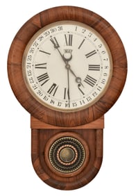 Ansonia Clock Co. "Roman Drop" Calendar Clock
