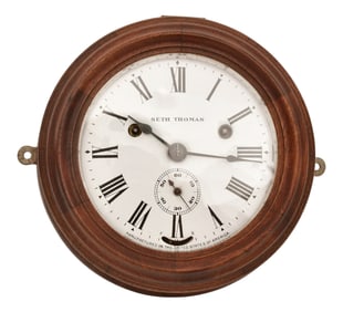 Seth Thomas "Wardroom" Ship's Bell Clock