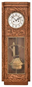 Gustav Becker Two-Weight Vienna Regulator Clock