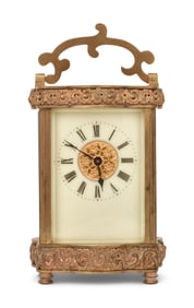 French Brass Carriage Clock