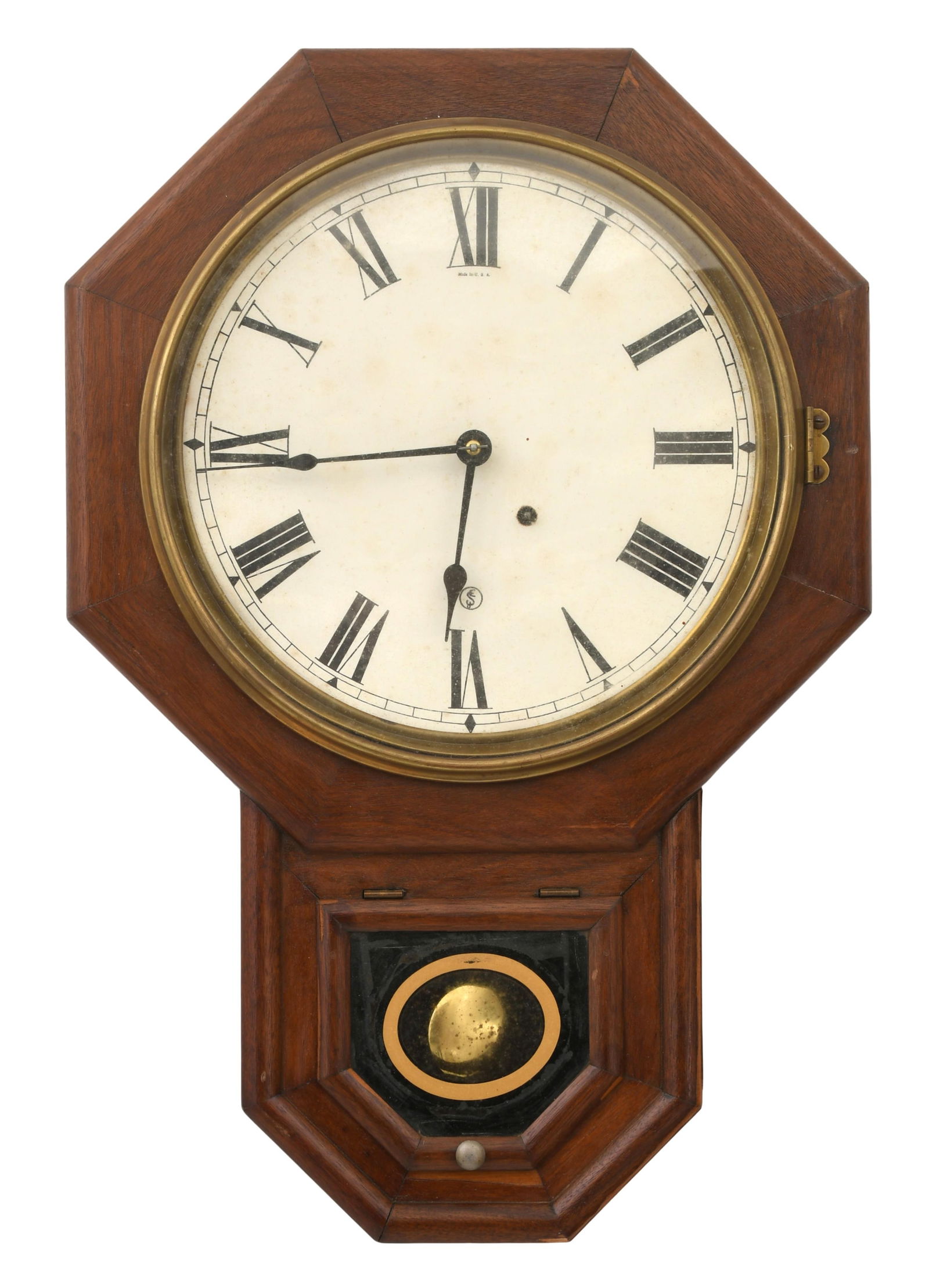 Seth Thomas "Drop Octagon" Wall Clock (1 of 8)