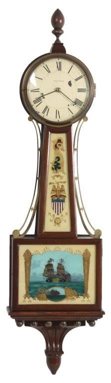 Waltham Presentation Banjo Clock