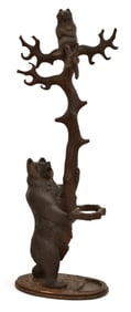 Black Forest Carved Bear Hall Tree