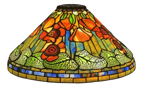 Reproduction Tiffany Studios Poppy Lamp Shade