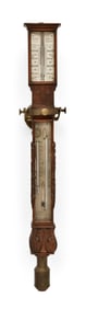 English Rosewood Ship's Barometer, Cairns, Liverpool