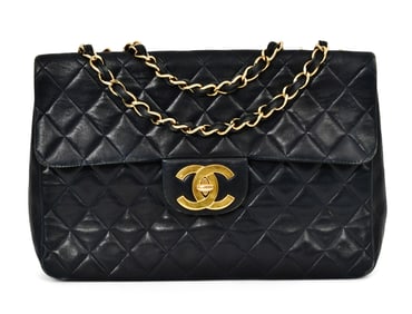Chanel Quilted Black Shoulder Bag