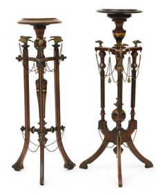 Two Killian Brothers Renaissance Revival Pedestals