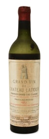Bottle of 1952 Grand Vin De Chateau Latour Wine