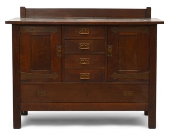 L. & J.G. Stickley Oak Sideboard