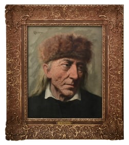 Albert Q. Becker (German, 1830-1896), Portrait