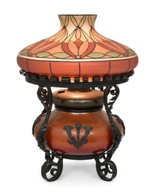 Bradley & Hubbard Art Nouveau Table Lamp