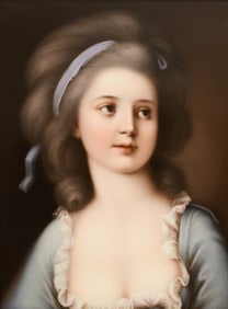 Berlin (KPM) Porcelain Plaque of Countess Maria Potocka