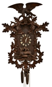 Black Forest Carved Cuckoo Clock