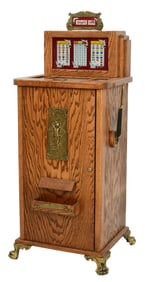 Bally Mfg. Co. "Western Belle" 25 Cent Slot Machine