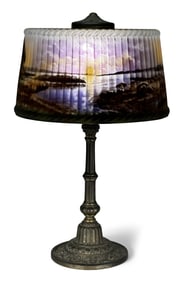 Pittsburgh Scenic Table Lamp