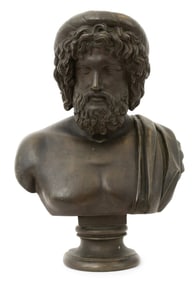 Aktien-Gesellschaft Gladenbeck (German, 1851-1926), Bust of Zeus