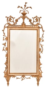 Chippendale Style Giltwood Mirror