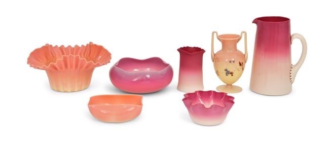 Lot of New England Glass Pieces