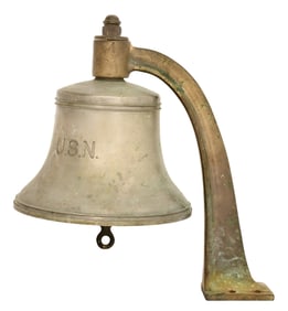 U.S. Navy Bronze Bell, U.S.S. Neversail, San Diego
