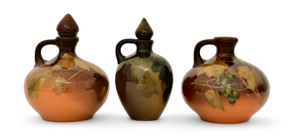 Three Rookwood Pottery Jugs