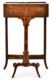 American Hepplewhite Mahogany Stand