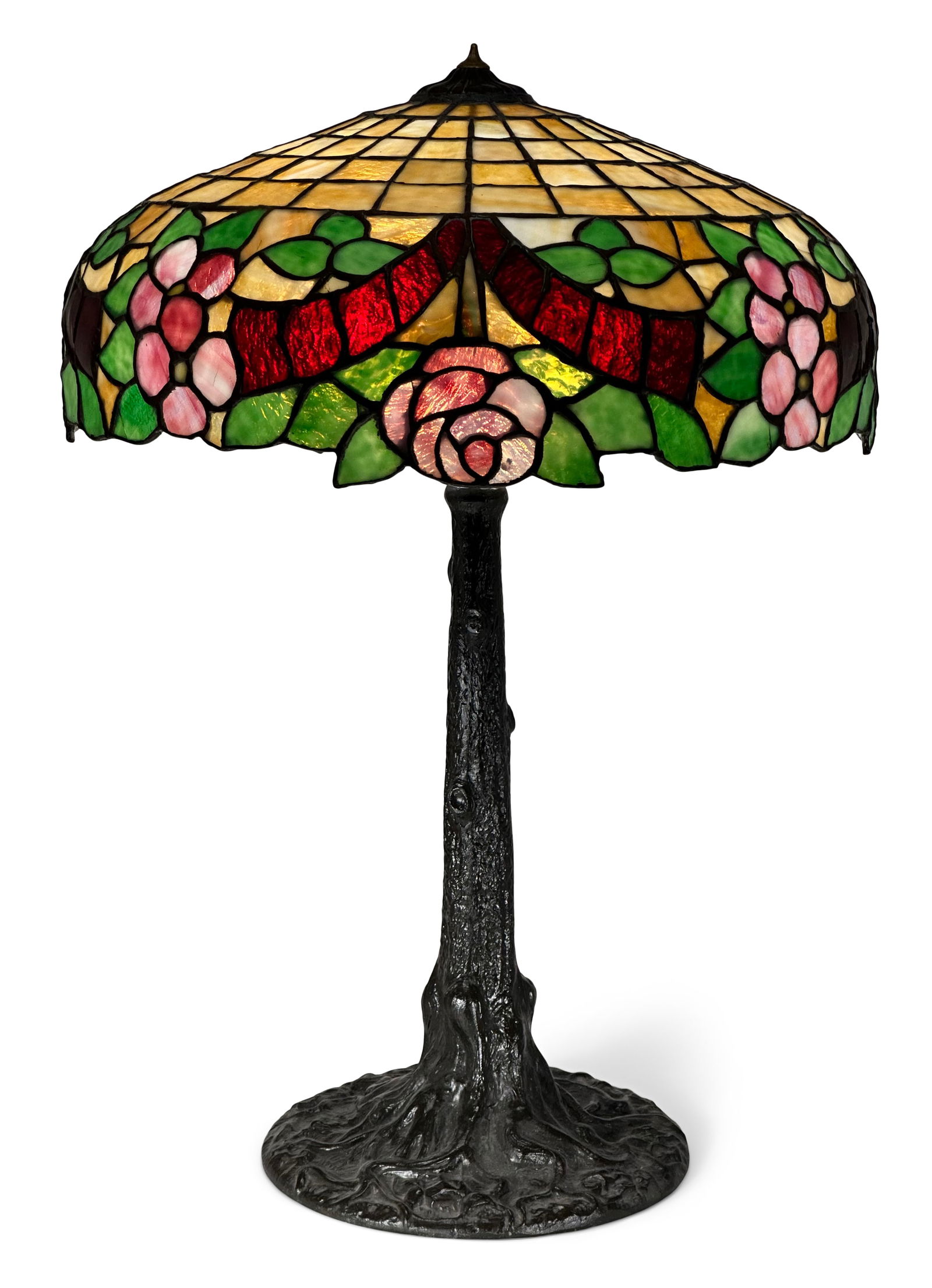 Mosaic Shade Co. Floral Table Lamp