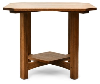 L. & J.G. Stickley Square Clip-Corner Table