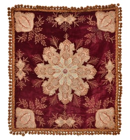 Velvet & Paisley Table Cover