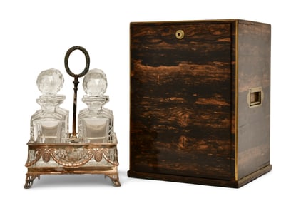 19th Century English Tantalus