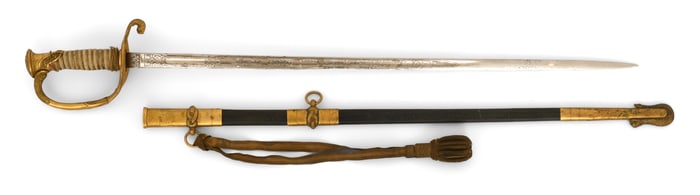 Browning, King & Co. U.S. Navy Officer's Sword