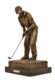 Laran R. Ghiglieri (American, 20th Century), "Birdie Putt"