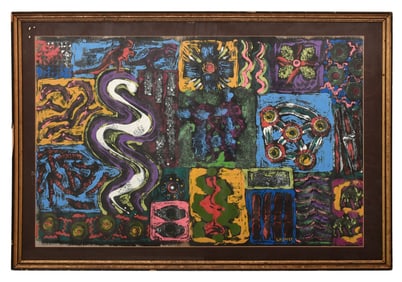 William Gropper (American, 1897-1977), Abstract