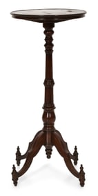 19th Century Rosewood Gothic Candlestand