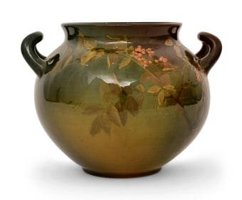 Rookwood Pottery "Berry" Vase, Decorated by Bruce Horsfall