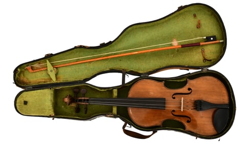 Francois Barzoni Violin with Case and Bow