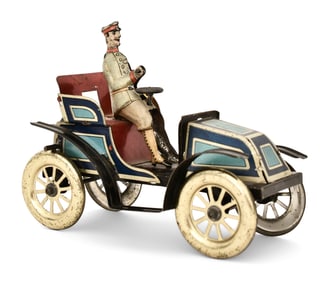 German Tin Touring Toy Car