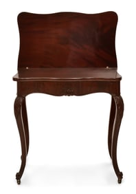 American Mahogany Games Table