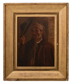 Hubert von Herkomer (British, 1849-1914), Portrait of a Man