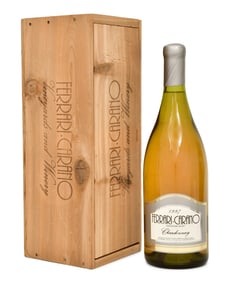 1997 Ferrari Carano Chardonnay with Box